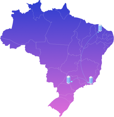 Backbones da Huge Networks no Brasil