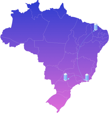 Backbones da Huge Networks no Brasil
